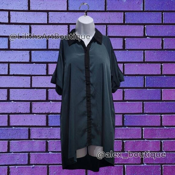 Forever21 Cold Shoulder Blouse(L015) - Shirt,Tops/Tee,Size S for Women - Picture 1 of 7
